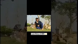 Shahrukh Khan 's Love Story ❤️. #shahrukhkhan #srk #gaurikhan #shorts