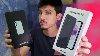 Samsung Galaxy A55 vs S23 FE - QUAL COMPRAR? COMPARATIVO DE QUAL É O MELHOR