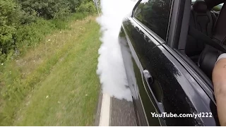 BMW M4 w/ Akrapovic Exhaust - INSANE BURNOUT