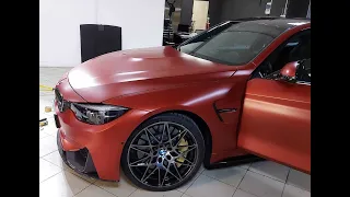 BMW M4 Competition - новый крутой интерьер!