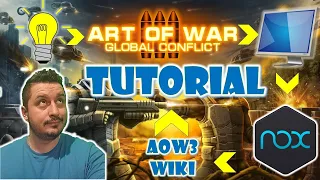 How to play Art of War 3 on PC using NOXPLAYER-performance settings-keysets