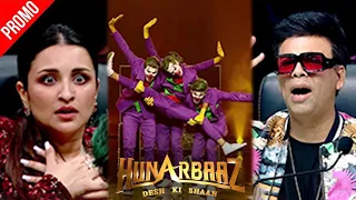 Parineeti Gets SCARED Watching Be Unique's Crazy Performance | Hunarbaaz