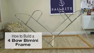 How to Build a 4 Bow Bimini Frame