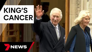King Charles diagnosed with cancer after his treatment for enlarged prostate | 7 News Australia