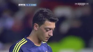 Mesut Özil vs Valencia (Away) 12-13 HD 720p by iMesutOzilx11 - English Commentary