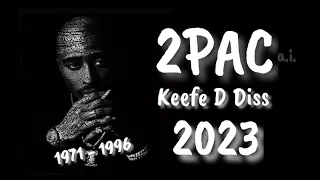 🔥 2PAC 2023 Diddy /  Keefe D Diss 🔥 #tupac #2pac #ai #2023