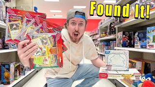 Searching for YouTube's VIRAL POKEMON CARDS in Target! (opening them)