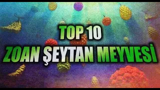 Top 10 Zoan Seytan Meyvesi!! One Piece Top List