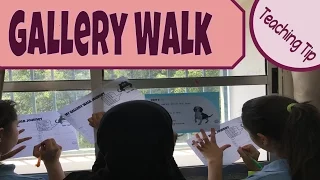 Gallery Walk - An Alternative Way To Practice Answering Reading Comprehension Questions