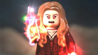 Marvel What if Scarlet Witch Wanda Snap in Avengers Endgame Final Battle Ending Lego Stop Motion