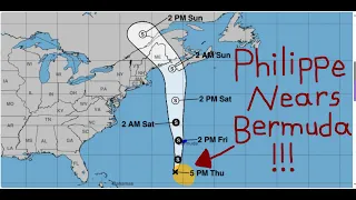 Philippe Approaches Bermuda! Flooding Likely in Bermuda, New England, and ATL Canada!
