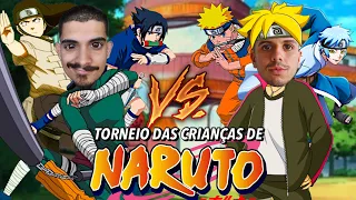 TORNEIO DAS CRIANÇAS DE NARUTO E BORUTO