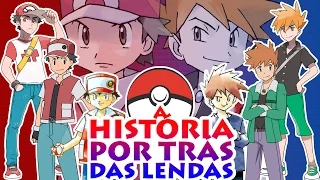 A JORNADA DE RED E BLUE ATÉ ALOLA