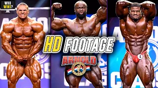 HD Footage 🎥 2023 Arnold Classic Top 3 WHO WINS? Samson Dauda vs Nick Walker vs Andrew Jacked