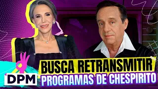 Florinda Meza manda FUERTE COMUNICADO para retransmitir los programas de Chespirito | DPM