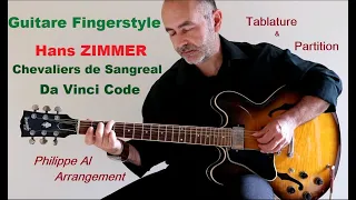 Hans Zimmer - Chevaliers de Sangreal - Guitare Fingerstyle