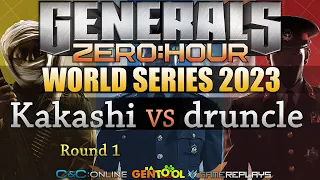 [LIVE] Kakashi VS druncle - Generals Zero Hour World Series 2023 - Round 1