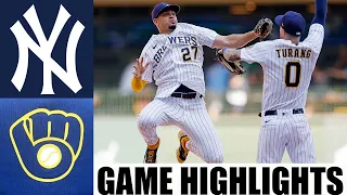 Milwaukee Brewers vs New York Yankees  GAME HIGHLIGHTS  [TODAY] September 09, 2023