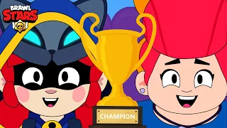 CAT BURGLAR JESSIE & PAM - BRAWL STARS ANIMATION