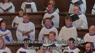 Our God, Our Help in Ages Past - ST. ANNE/arr. John Rutter