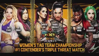 NXT Women's Tag Team Championship #1 Contender's Triple Threat Match (Full Match Part 2/2)