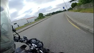 Honda CB125F front end slipping