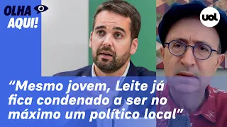 Reinaldo: Eduardo Leite fica condenado a ser no máximo um político local após respostas sobre o RS