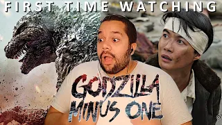 GODZILLA MINUS ONE Gojira -1.0 (2023) REACTION | First Time Watching | This Atomic Breath its scary!