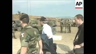 MACEDONIA: YUGOSLAV & NATO GENERALS MEET FOR TALKS