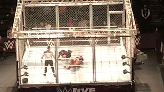 WWE Live Tour Edge vs Kevin Owens    Steel Cage Match