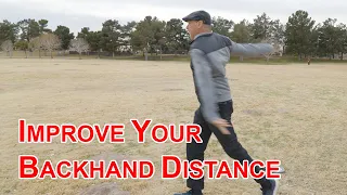 Top Three Tips For Maximum Backhand Distance