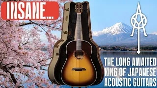 The Long Awaited King of Japanese Acoustic Guitars...the @AlvarezGuitarsOfficial Yairi DYMR70SB!