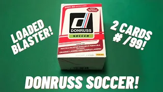 2021-22 Panini Donruss Soccer Blaster Box Opening Review * NICE CARDS * Road to FIFA World Cup Qatar