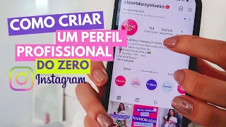 Como criar um perfil profissional do zero no Instagram ✨