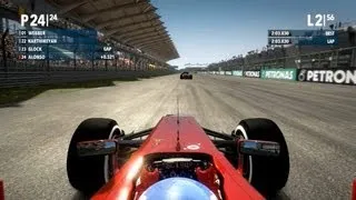 F1 2012, 24th to 1st, 100% race, legend ai, Alonso, Malaysia