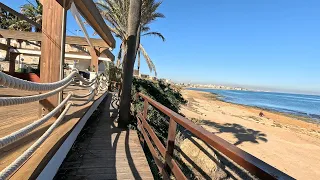 Torrevieja Walk, Spain. Picturesque walk to La Mata beach.