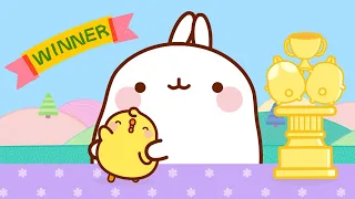 Enjoy Training with Molang : Who is The BEST COMPETITOR ? 🏅 | Molang | Funny Compilation For Kids
