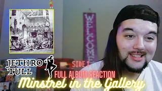 Drummer reacts to "Minstrel in the Gallery" by Jethro Tull (FULL ALBUM REACTION) *Side 1*