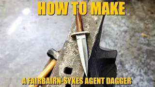 How To Make A Fairbairn-Sykes Agent Dagger