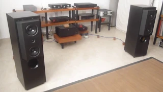 Kef 104/2  with  VTL TL2,  proceed 3, Forte 4