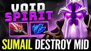 Sumail Void Spirit - Awesome Damage Dealer - Dota 2 Pro Gameplay