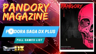 Pandora Saga DX Plus 2021 5000 Game Edition Full Games List