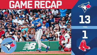 Davis Schneider's HISTORIC weekend helps Blue Jays sweep Red Sox!