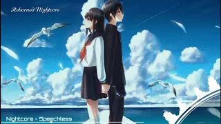 Nightcore - Speechless (Lyrics)