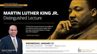 2019 MLK Distinguished Lecture