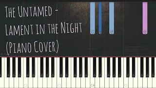 Lament in the night 夜奔 | 陳情令 the Untamed | 魔道祖師 Mo Dao Zu Shi MDZS | Piano Pop Song Tutorial