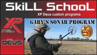 Garys XP Deus Sonar program