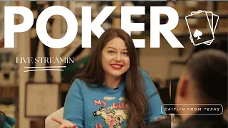 LIVE Online POKER: Grinding with Caitlin