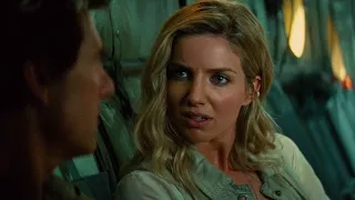 Annabelle Wallis & Tom Cruise in The Mummy 2017 | first friendly discussion (movie scene 3|5)