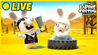 [🔴 LIVE ] Les Lapins Dans le Far West | LES LAPINS CRETINS INVASION 🐰 Lapins Crétins